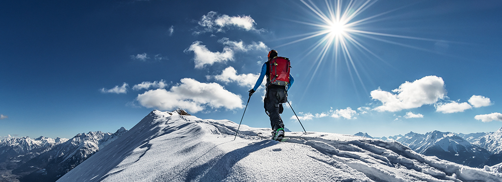 Skiing and snowshoeing